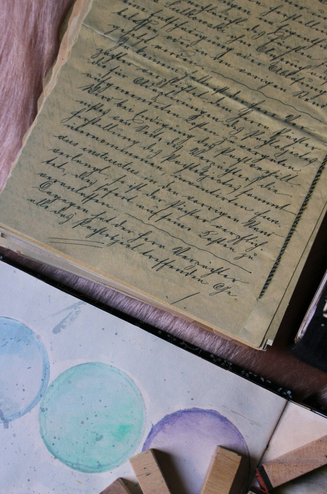 old handwritten letter