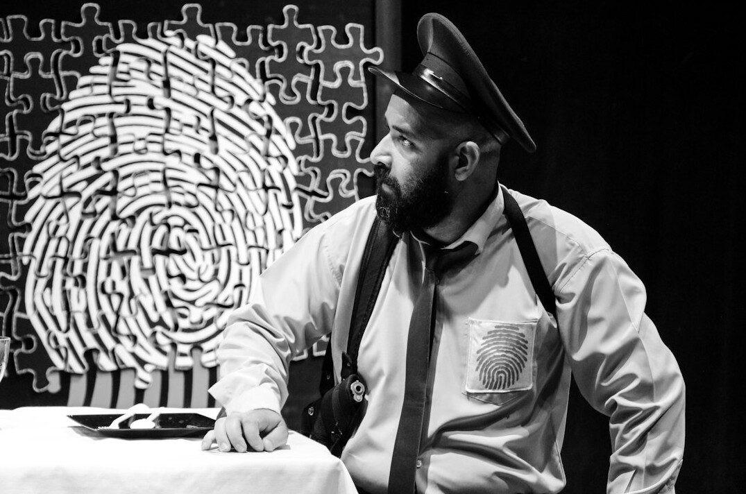 detective investigating clues