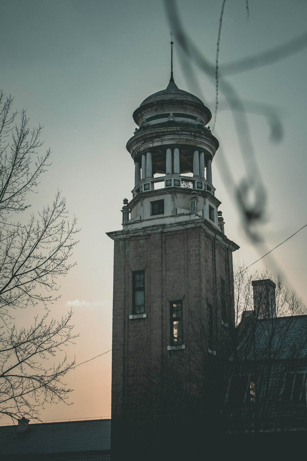 mysterious old lighthouse